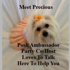 MEET PRECIOUS, POSH AMBASSADOR, PARTY-COHOST!